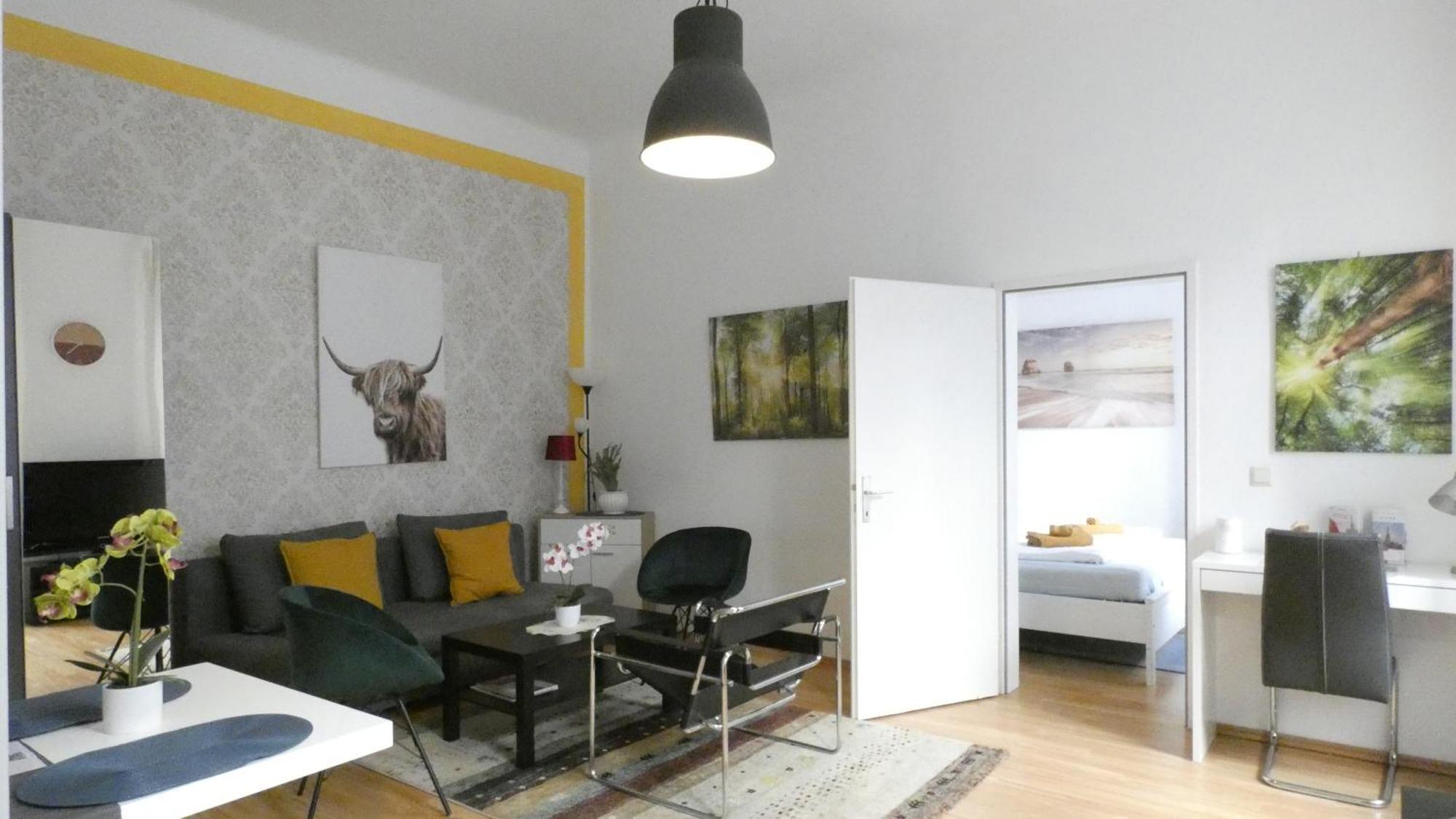 Appartement Stylish, 2-room Flat Near Augarten Wenen